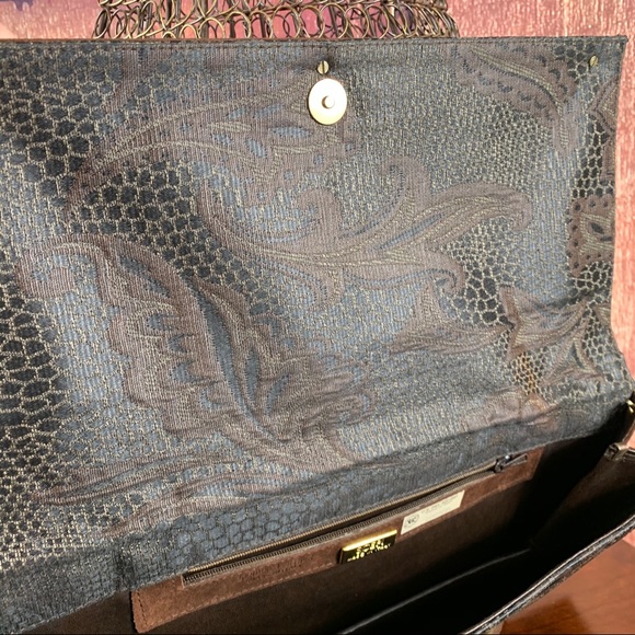 ANTONIO SCEPI Crossbody, Paisley Snakeskin & Suede - Picture 6 of 15